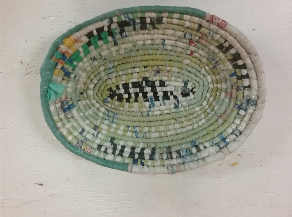 image of plarn basket from Studio Scrap